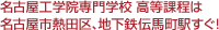 名古屋工学院専門学校 高等課程は名古屋市熱田区、地下鉄伝馬町駅すぐ！
